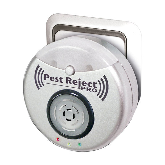 Pest Reject Pro - Repele Insectos y Roedores con Tecnología Electromagnética y Ultrasonidos